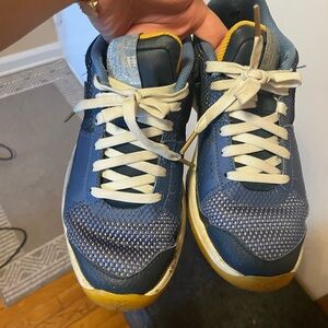 Nike Baby & Walker Shoes - Blue and Yellow